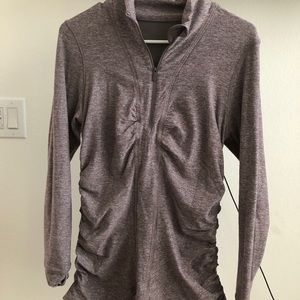 lululemon light purple zip up size 10